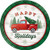 Creative Converting 332095case Christmas Classics Paper Plates, One Size, Multicolor