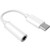USB-C to 3.5 mm Headphone Jack Adapter Type C to 3.5mm Jack Aux Audio Cable Dongle Jack Adapter Compatible with Pixel 3/2/3XL/2XL, iPad Pro 2018, One Plus 6T, Huawei and More USB C Devices - White