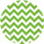 Kiwi Chevron Round Plates Value Pack | 9" | 96 Ct