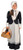Forum Novelties Pilgrim Girl Costume, Child's Medium