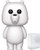 Funko Animation: We Bare Bears - Ice Bear Pop! Vinyl Figure (Includes Compatible Pop Box Protector Case)