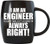 Engineering Gifts I'm Engineer Save Time Assume Always Right Science Math Funny Novelty Christmas Birthday Grad Gag Gift Coffee Mug Tea Cup