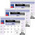 AT-A-GLANCE 2019 Monthly Desk/Wall Calendar, QuickNotes, 11" x 8", Small, Wirebound (PM5028) 3 Pack