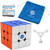 Moruska Gan 356 R Stickerless Cube 3X3 Gan 356R Speed Cube 3X3X3 Gan356 R Magic Cube with Original Portable Pouch
