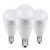 Albrillo Dimmable LED Bulbs E12 Light Bulbs, 40 Watt Candelabra Bulb Equivalent, Daylight White 4000K, 3 Pack