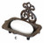 Creative Cast Iron Victorian Style Soap Dish - Rustic Brown Finish (Style C)