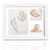 Baby Handprint Footprint Keepsake Kit - Baby Prints Photo Frame for Newborn - Baby Nursery Memory Art Kit Frames - Baby Shower Picture Frames Boys,Girls - Perfect Baby Registry Gift Box