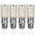 BHCH LED Corn Bulbs, E26 Edison Screw Bulbs, 15W, 120W Incandescent Bulbs Equivalent, Warm White 3000K, Non-Dimmable, Pack of 4