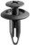 Clipsandfasteners Inc 25 Push Type Clips Compatible with Ford YS4Z-16K262-AA