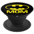 Batman Bat Mom Shield Logo PopSockets Grip and Stand for Phones and Tablets