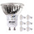 DiCUNO GU10 LED Bulbs 5W Pure White, 6000K, 500lm, 120 Degree Beam Angle, Spotlight, 50W Halogen Bulbs Equivalent, Non-dimmable MR16 LED Light Bulbs, 6-Pack DiCUNO GU10 LED Bulbs 5W Pure White, 6000K, 500lm, 120 Degree Beam Angle, Spotlight, 50W Halogen Bulbs Equivalent, Non-dimmable MR16 LED Light Bulbs, 6-Pack