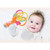 HANMUN Rattle Teething Baby Toys BPA Free Music Light Musical Baby Rattles Teether Stick Hand Light up Newborn Infant 3-24 Months  