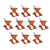 Highcraft HBE-CP12-10 Bell Hanger Copper Coated Steel, 1/2 in. 10 Pack