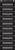 Black 10 Pocket File Storage Pocket Chart (14" x 58")