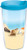 Tervis 1284937 Shells on the Beach Tumbler with Wrap and Turquoise Lid 16oz, Clear