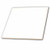 3dRose ct_159881_1 Pure White-Bright Colorless Plain Simple One Single Solid White Color-Ceramic Tile, 4-Inch