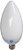 Viribright 750194 B10 25 Watt Replacement, Dimmable, LED Light Bulb, E12 Edison Base, Daylight (6000K), 90+CRI