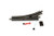 Bachmann Trains - Snap-Fit E-Z TRACK REMOTE TURNOUT - LEFT (1/card) - STEEL ALLOY Rail With Black Roadbed - HO Scale