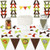 Big Dot of Happiness Funfari - Fun Safari Jungle - Diy Pennant Banner Decorations - Baby Shower or Birthday Party Triangle Kit - 99 Pieces