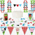 Big Dot of Happiness Farm Animals - Diy Pennant Banner Decorations - Barnyard Baby Shower or Birthday Party Triangle Kit - 99 Pieces