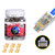 RJ45 Shielded Cat5 CAT6 Connector 8P8C End Pass Through Plugs Gold Plated (50 Packs)