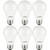 Sunlite A19/LED/10W/50K/6PK Led A19 Household 10W (60W Replacement) Light Bulbs, Medium (E26) Base, 5000K Super White, 6 Pack,
