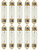 Pack Of 10 Long Life 6411 12V 10W Standard Miniature Replacement Navigation and Interior Light Bulb