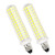 New LED E11 Bulb, 9W E11 Light Bulbs Equivalent 100W Halogen Bulb, Dimmable AC110V-120V/130V JD T3/T4 Mini Candelabra Base LED E11 Bulb, Daylight White 6000K(2pack)
