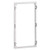 Leviton 49605-28T 28" Wireless Structured Media Center, Trim Ring Accessory, White