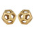 Thirstystone Old Hollywood Placeholders, One Size, Gold