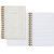 Hallmark Signature Gold Spiral Notebook (Cream Circles)