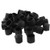 uxcell Rubber Chair Table Furniture Feet Leg Cap End Tip 25mm Dia 50pcs Black