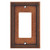 BRAINERD 135767 Ruston Single Decorator Wall Plate / Switch Plate / Cover