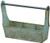 Your Hearts Delight Grungy 3-Section Tool Box, 13-1/2 by 4 by 9-1/2-Inch, Green