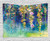 Ambesonne Watercolor Flower Decor Collection, Ivies Vines Flowers In Soft Colors Summer Garden Watercolor Effect, Bedroom Living Room Dorm Wall Hanging Tapestry, 60W X 40L Inch