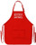ThisWear Everything is Better in Grandma's Kitchen Funny Apron for Cooking Baking Crafting Gardening Two Pocket Apron for Grandma or Mom Red