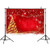 Allenjoy 7x5ft Red Christmas Backdrop Golden Xmas Tree Winter Snowflake Bokeh Photography Background Party Cake Table Decoration Banner Photo Booth Studio Props