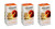 Bigelow Benefits Ginger & Peach Herbal Tea , Pack of 3