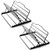 Norpro Nonstick Adjustable Roasting Rack Heavy Duty | Adjust to 7 positions | 2-Count