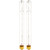 60 Watt T8 Showcase Bulb, Clear, Standard Base (2 Bulbs)