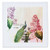 3dRose qs_110312_5 Paris Peacock with Hydrangea Flowers-Quilt Square, 14 by 14-Inch