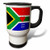 3dRose I Love South Africa Travel Mug, 14-Ounce