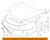 Genuine Honda 74145-T2A-A00 Hood Open Stay