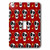 3dRose lsp_58952_1  Skull Pattern Toon Skull 1B on Dark Red Single Toggle Switch