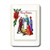3dRose lsp_26678_1 Nativity Merry Christmas Toggle Switch Multi-Color