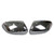 Rqing For Jeep 2017 2018 New Compass Chrome Rear View Mirror Cover Trims
