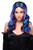 Rubie's Multi Streaks and Wig, Blue/Purple, One Size