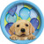 American Greetings Party Pups 9" Dinner Plates (8 Count)