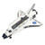 MyLifeUNIT NASA Space Shuttle Die-cast Model, 8" Shuttle Orbiter Ship Collection Light