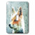 3dRose lsp_201614_1 Abstract Fox Single Toggle Switch